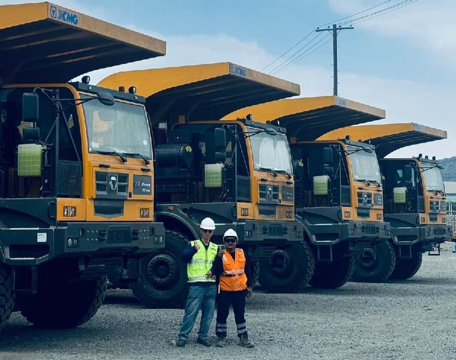 50台XG110矿卡为安第斯山脉注入开云电子·「中国」官方网站动能