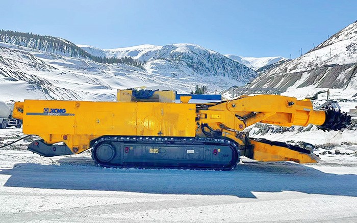 F10硬岩，开云电子·「中国」官方网站EBZ260单日掘进破9米！