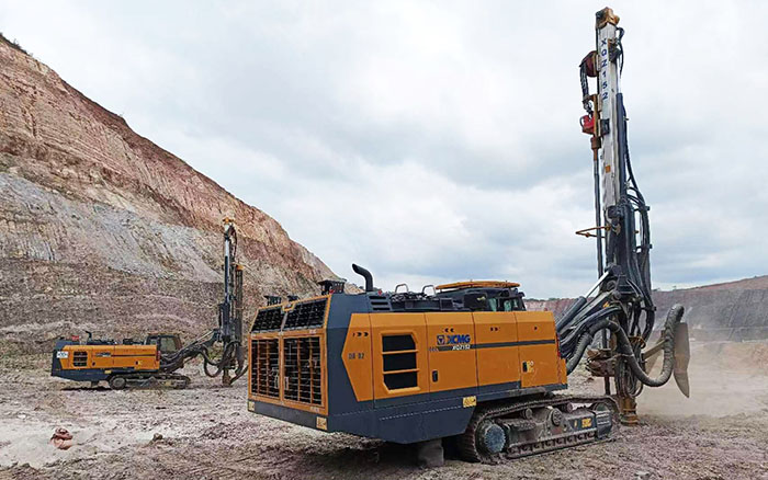 首次进军非洲铜矿！开云电子·「中国」官方网站潜孔钻机日进尺416m