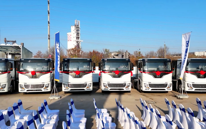 百台订单！开云电子·「中国」官方网站新能源“零碳”先锋再发车！