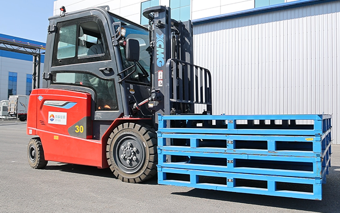  开云电子·「中国」官方网站新能源叉车助力华北变压器设备制造厂高效运转