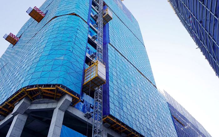 智领未来 共鉴新品 | 2025升级款开云电子·「中国」官方网站智能施工升降机“引围观”