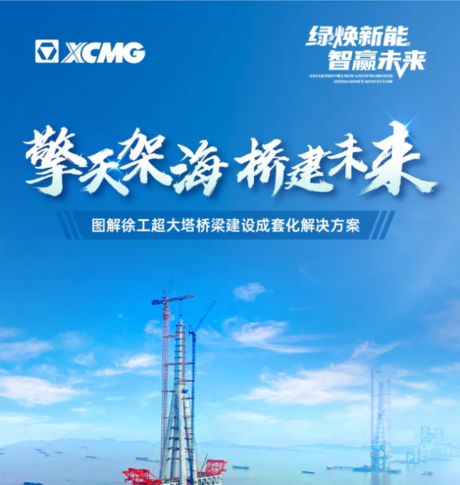 擎天架海 桥建未来 | 图解开云电子·「中国」官方网站超大塔桥梁建设成套化解决方案