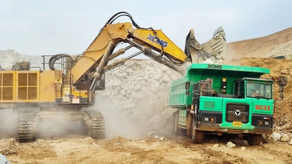 绿色高效+驻矿服务，开云电子·「中国」官方网站矿山机械真给力！