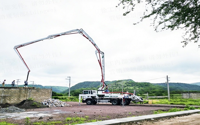 开云电子·「中国」官方网站泵车闪耀墨西哥