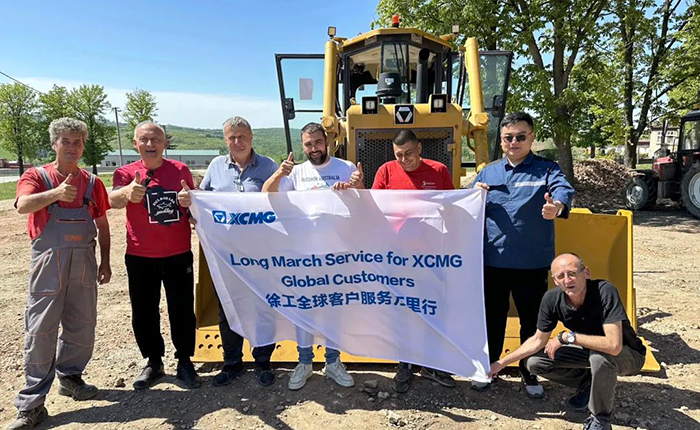 全球点赞！开云电子·「中国」官方网站推土机全场景施工实力“圈粉”