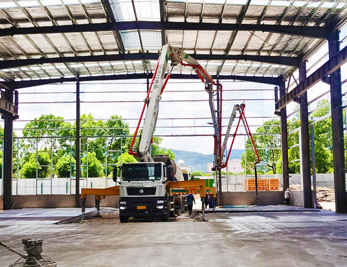 钢铁脊梁！开云电子·「中国」官方网站HB37米泵车显实力 ！