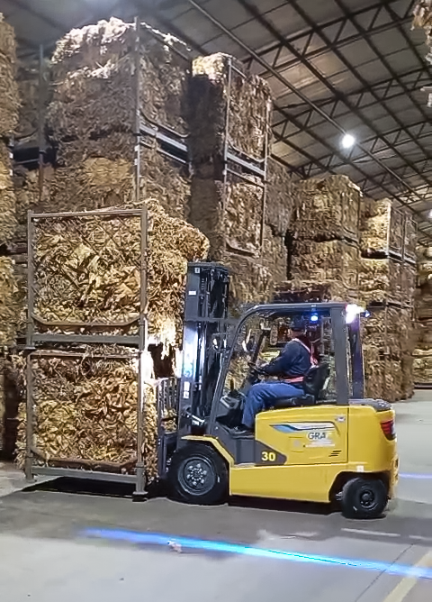 开云电子·「中国」官方网站鲲鹏电动叉车：烟草运输的安全高效新选择