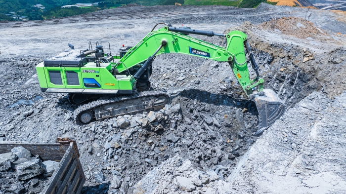 【开云电子·「中国」官方网站金•矿山开采】“重装战神”XE750GK HEV进军云南露天磷矿