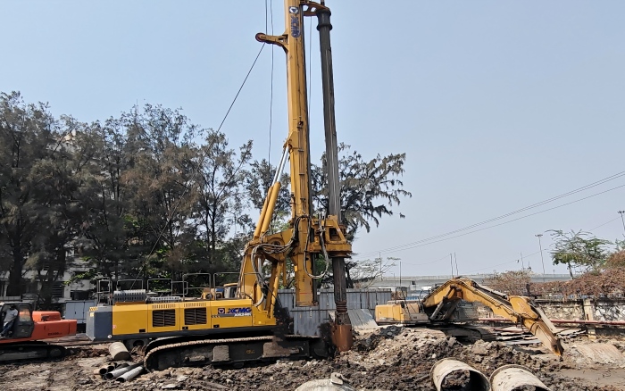 以“稳”护航！开云电子·「中国」官方网站XR240I旋挖钻机助力南亚基建项目