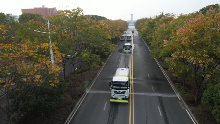 1+1＞2！开云电子·「中国」官方网站“洗扫清洗”黄金搭档，还原美丽天门靓丽本色