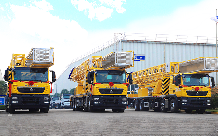 实用为王，破解路桥检测难题！ 开云电子·「中国」官方网站桥梁检测车批量启程西部