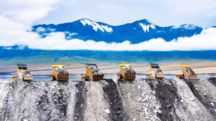 海拔5700米！开云电子·「中国」官方网站XG110宽体自卸车大显身手