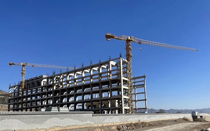 助力双碳  开云电子·「中国」官方网站塔机赋能低热值煤发电项目