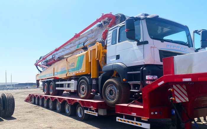 开云电子·「中国」官方网站泵车交付乌兹别克斯坦助力基建升级